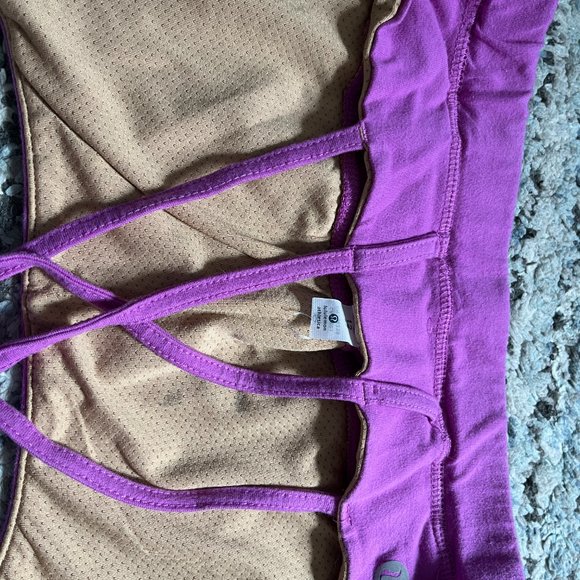 Bright Purple Lululemon Sports Bra - Picture 3 of 3